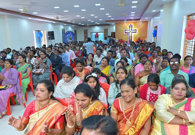 Bro Andrew Richard, Family along with the well-wishers of Grace Ministry inaugurated the Mega Prayer Centre / Church of Grace Ministry at Budigere in Bangalore, Karnataka with grandeur on Sunday, Jan 15th, 2023. Bro Andrew Richard, Family along with the well-wishers of Grace Ministry inaugurated the Mega Prayer Centre / Church of Grace Ministry at Budigere in Bangalore, Karnataka with grandeur on Sunday, Jan 15th, 2023.